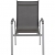 KETTLER krzesło BASIC PLUS srebrno-grafitowe, 301202-0000