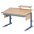 KETTLER biurko SCHOOL, niebieski/buk, 6625-242