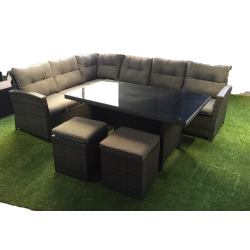 KETTLER CORNER SOFA SET CASUAL DINING, 048-61452-C